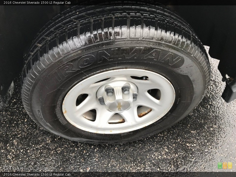 2016 Chevrolet Silverado 1500 LS Regular Cab Wheel and Tire Photo #144055755