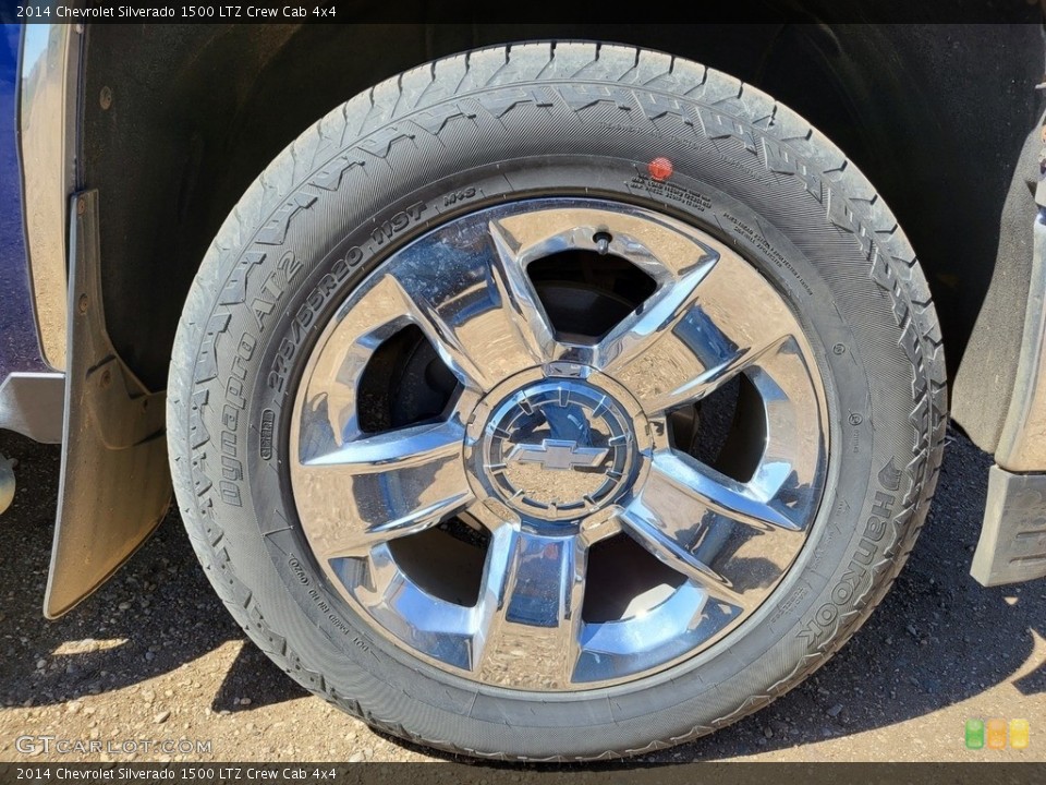 2014 Chevrolet Silverado 1500 LTZ Crew Cab 4x4 Wheel and Tire Photo #144064944