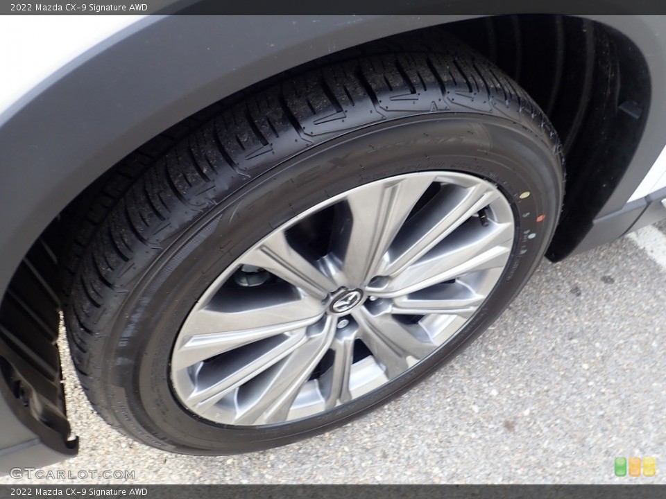 2022 Mazda CX-9 Signature AWD Wheel and Tire Photo #144066123