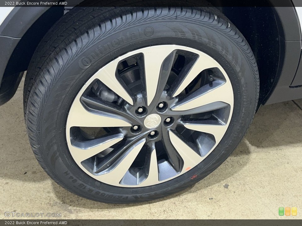 2022 Buick Encore Preferred AWD Wheel and Tire Photo #144069986