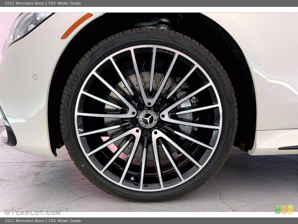 2022 Mercedes-Benz S 580 4Matic Sedan Wheel and Tire Photo #144078539