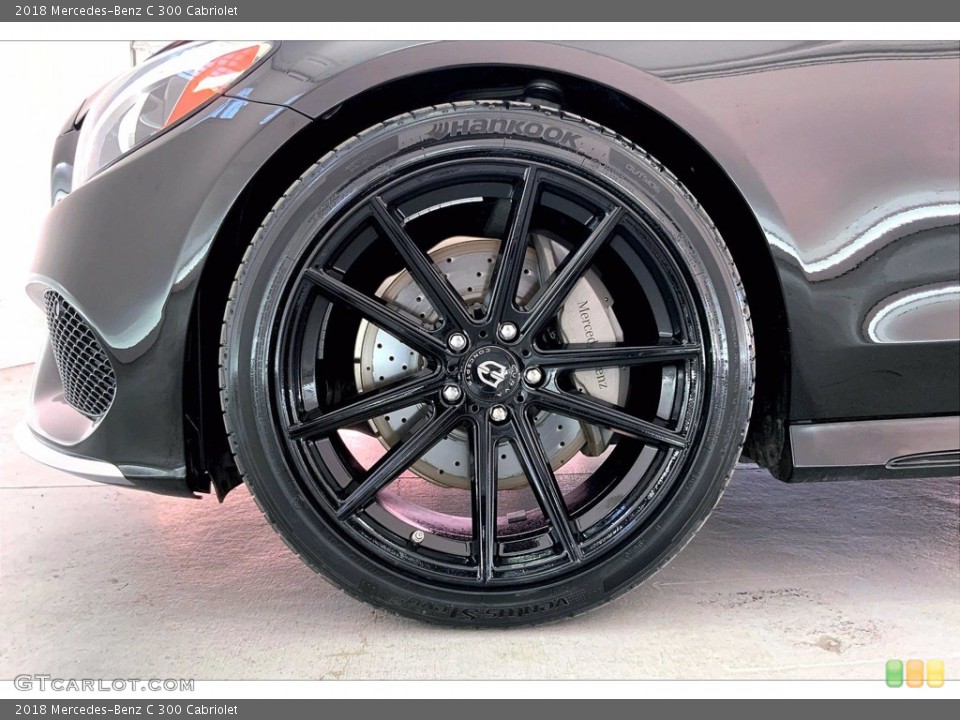 2018 Mercedes-Benz C 300 Cabriolet Wheel and Tire Photo #144079973