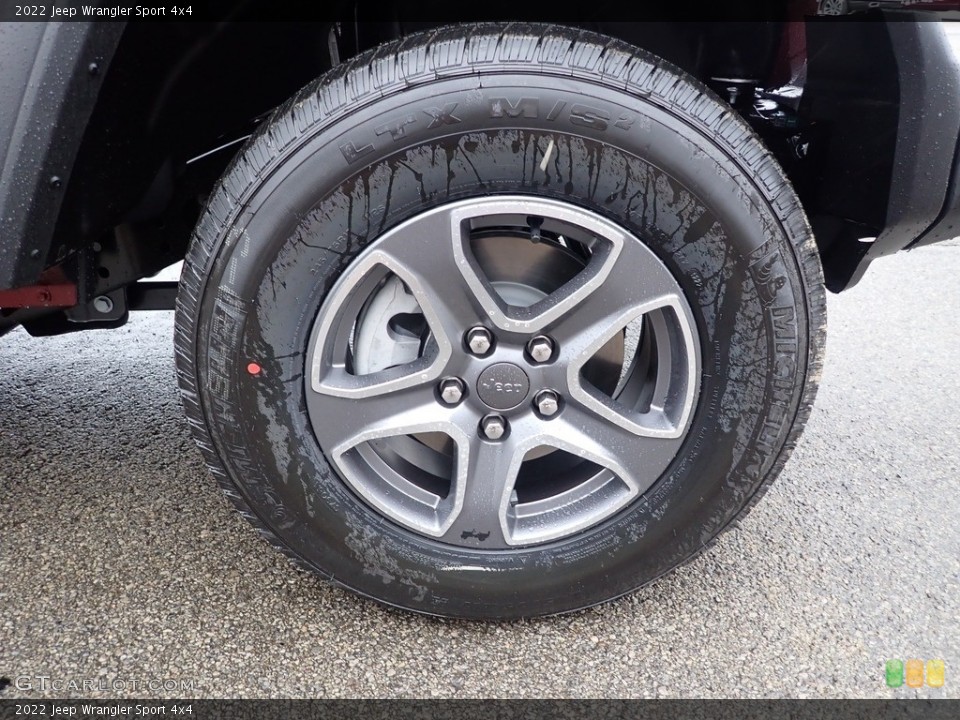 2022 Jeep Wrangler Sport 4x4 Wheel and Tire Photo #144091019