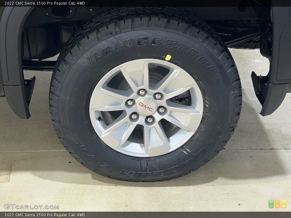 2022 GMC Sierra 1500 Pro Regular Cab 4WD Wheel and Tire Photo #144100538