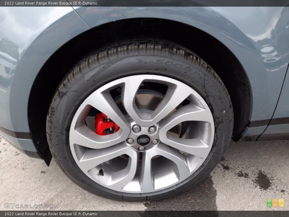 2022 Land Rover Range Rover Evoque SE R-Dynamic Wheel and Tire Photo #144104718
