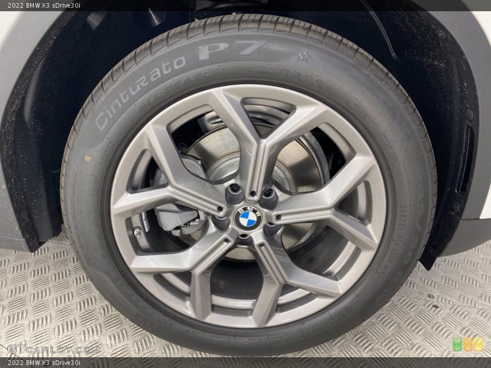 2022 BMW X3 sDrive30i Wheel and Tire Photo #144104934