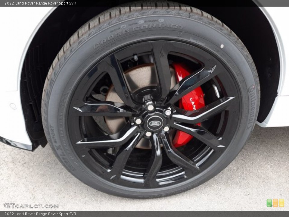 2022 Land Rover Range Rover Sport SVR Wheel and Tire Photo #144105234