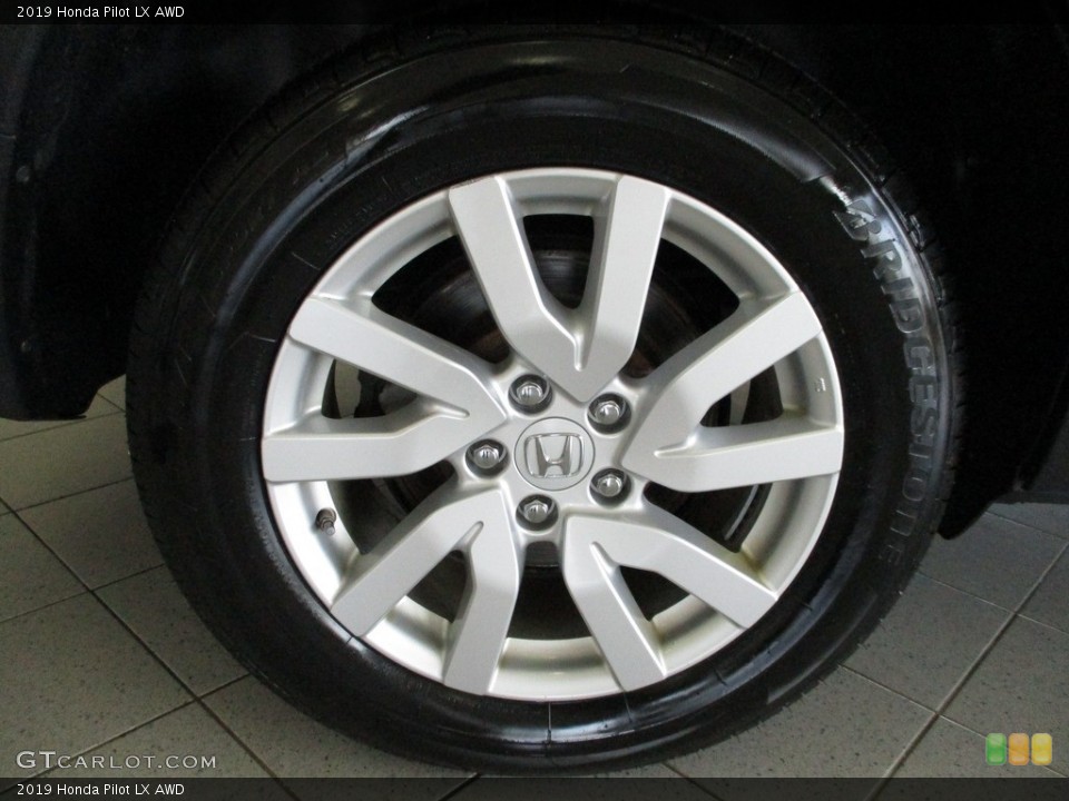 2019 Honda Pilot LX AWD Wheel and Tire Photo #144105372