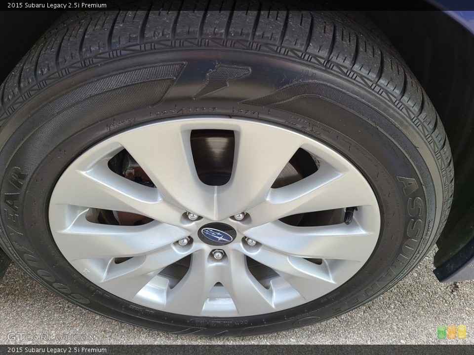 2015 Subaru Legacy 2.5i Premium Wheel and Tire Photo #144109165