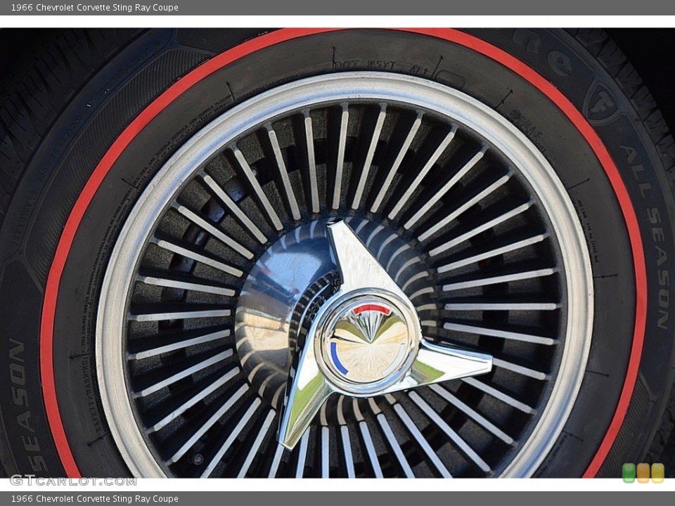 1966 Chevrolet Corvette Sting Ray Coupe Wheel and Tire Photo #144111619