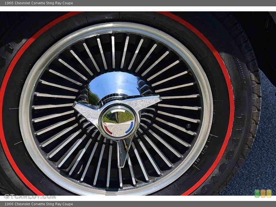 1966 Chevrolet Corvette Sting Ray Coupe Wheel and Tire Photo #144111670