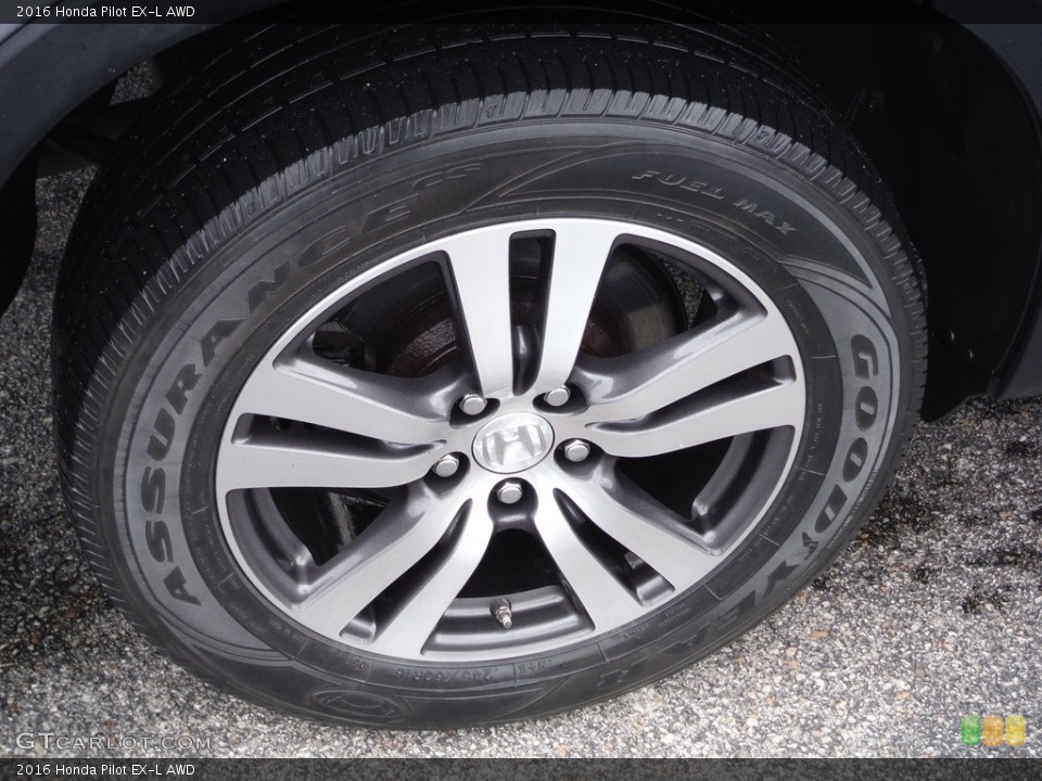 2016 Honda Pilot EX-L AWD Wheel and Tire Photo #144112231