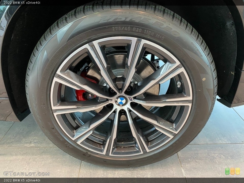 2022 BMW X5 xDrive40i Wheel and Tire Photo #144119037