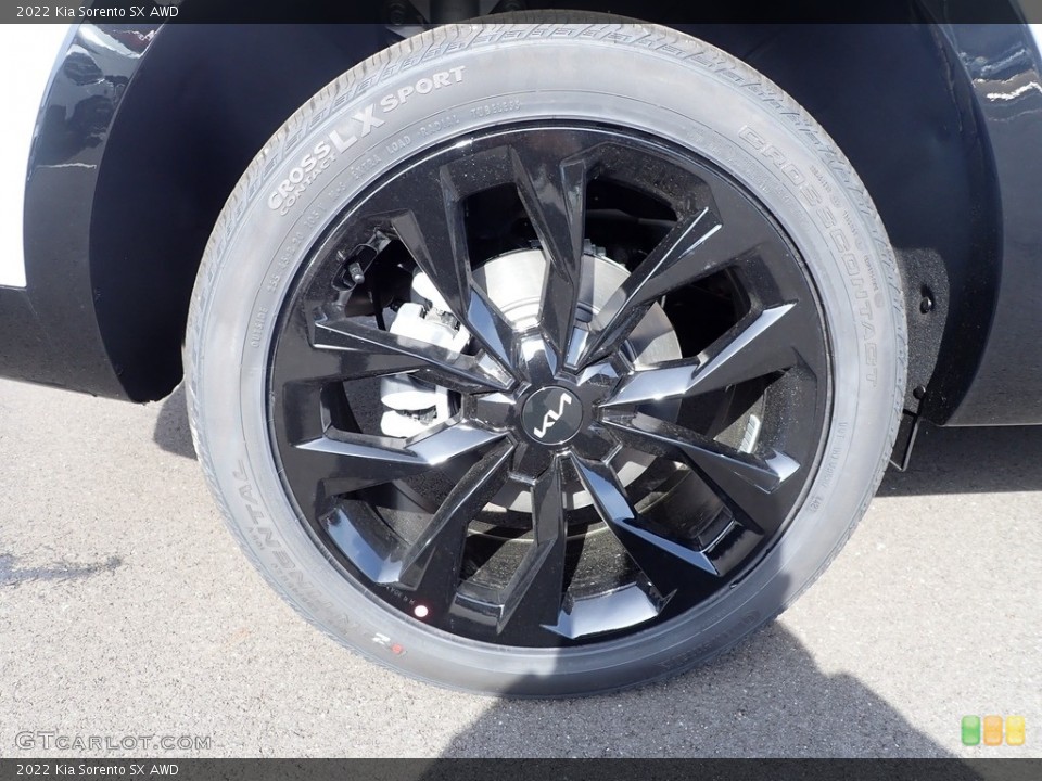 2022 Kia Sorento SX AWD Wheel and Tire Photo #144119643