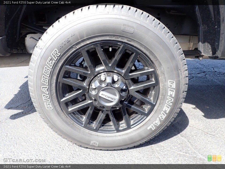 2021 Ford F250 Super Duty Lariat Crew Cab 4x4 Wheel and Tire Photo #144120147