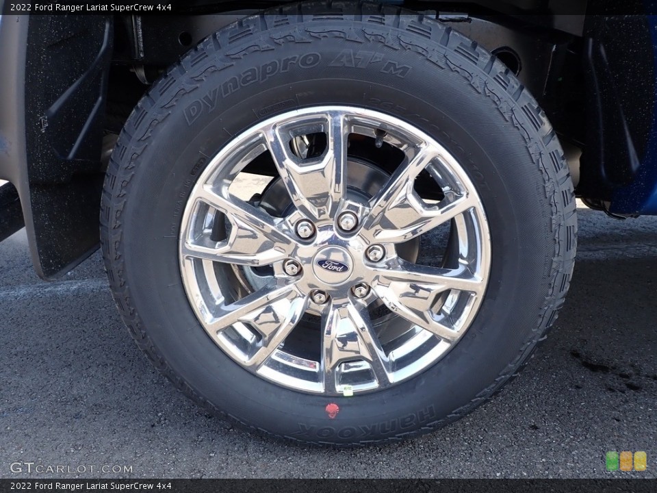 2022 Ford Ranger Lariat SuperCrew 4x4 Wheel and Tire Photo #144122049