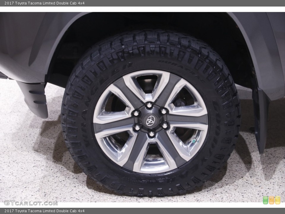 2017 Toyota Tacoma Limited Double Cab 4x4 Wheel and Tire Photo #144122772