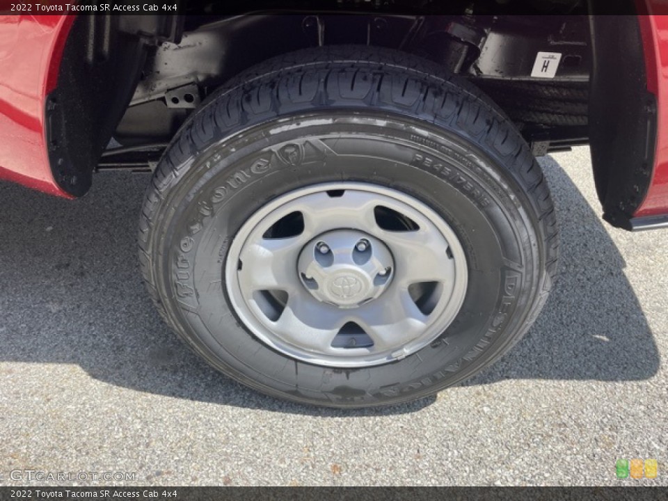 2022 Toyota Tacoma SR Access Cab 4x4 Wheel and Tire Photo #144124441