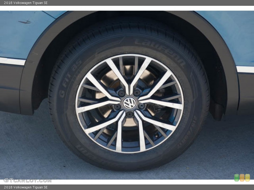 2018 Volkswagen Tiguan SE Wheel and Tire Photo #144127418