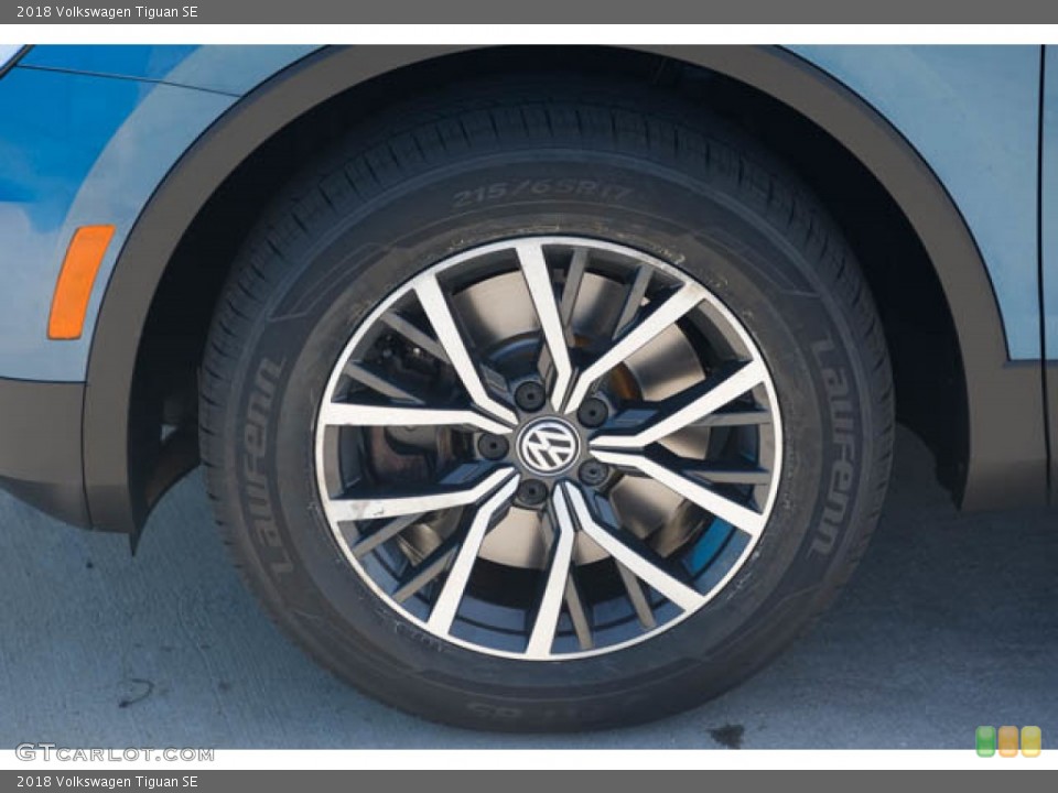 2018 Volkswagen Tiguan SE Wheel and Tire Photo #144127484