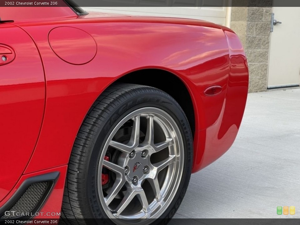 2002 Chevrolet Corvette Z06 Wheel and Tire Photo #144134365