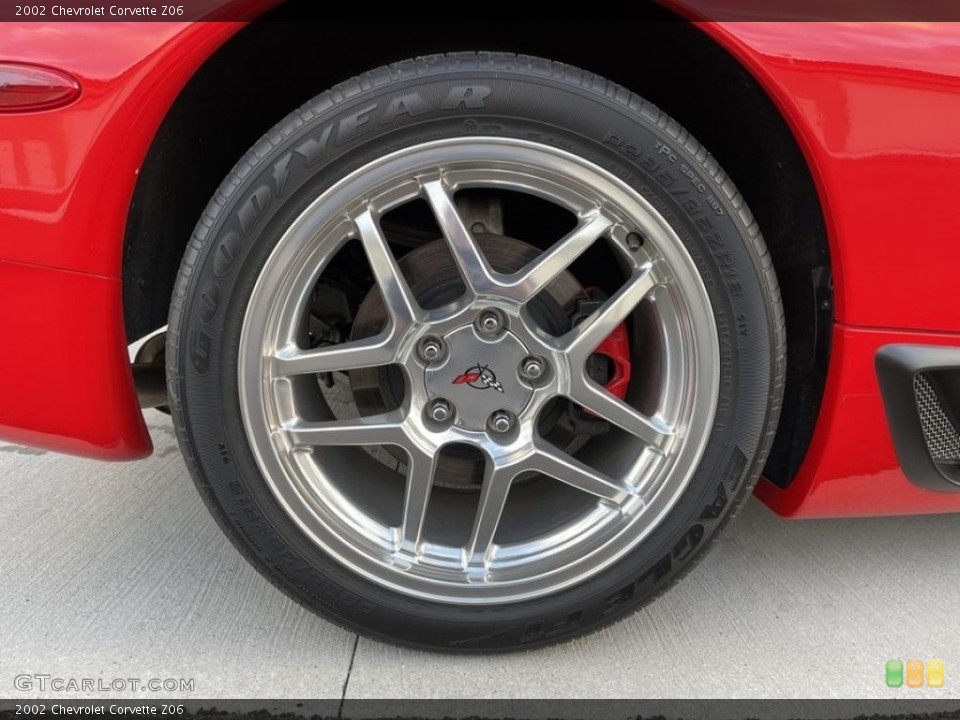 2002 Chevrolet Corvette Z06 Wheel and Tire Photo #144134470