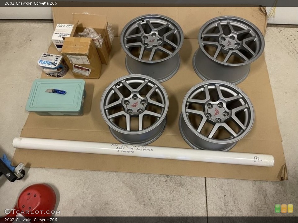 2002 Chevrolet Corvette Z06 Wheel and Tire Photo #144135025