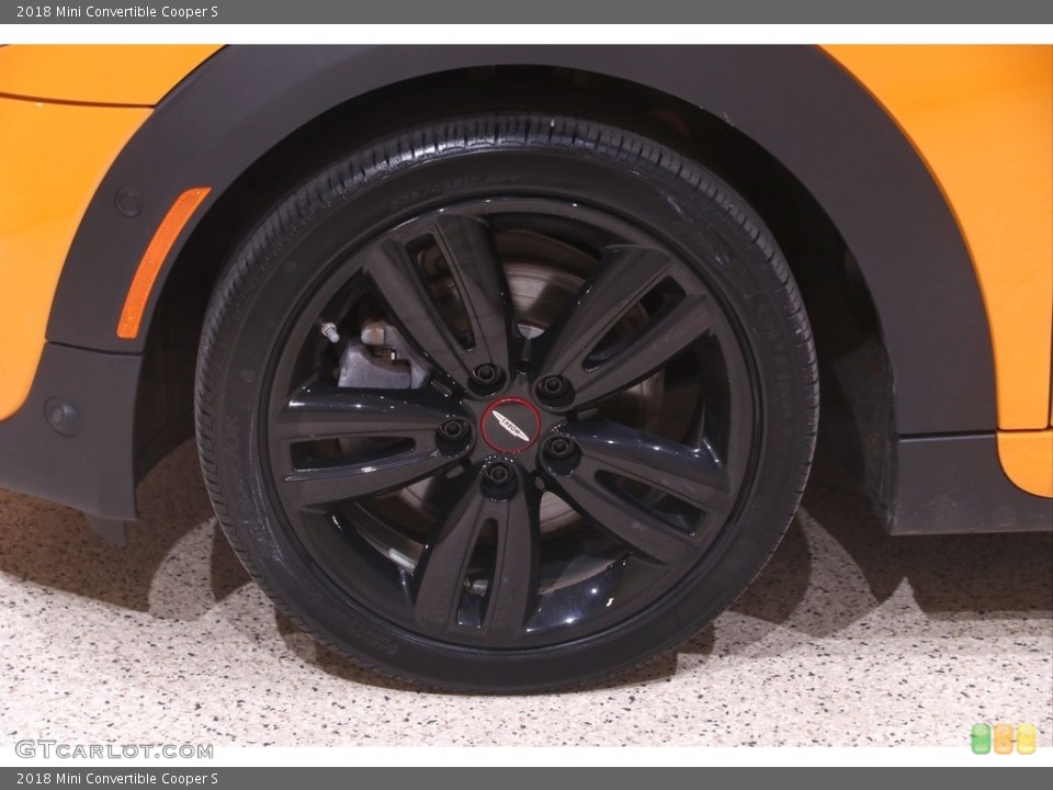2018 Mini Convertible Cooper S Wheel and Tire Photo #144138529