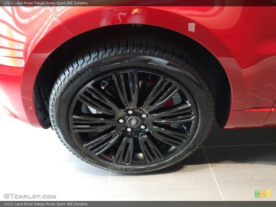 2022 Land Rover Range Rover Sport HSE Dynamic Wheel and Tire Photo #144141279