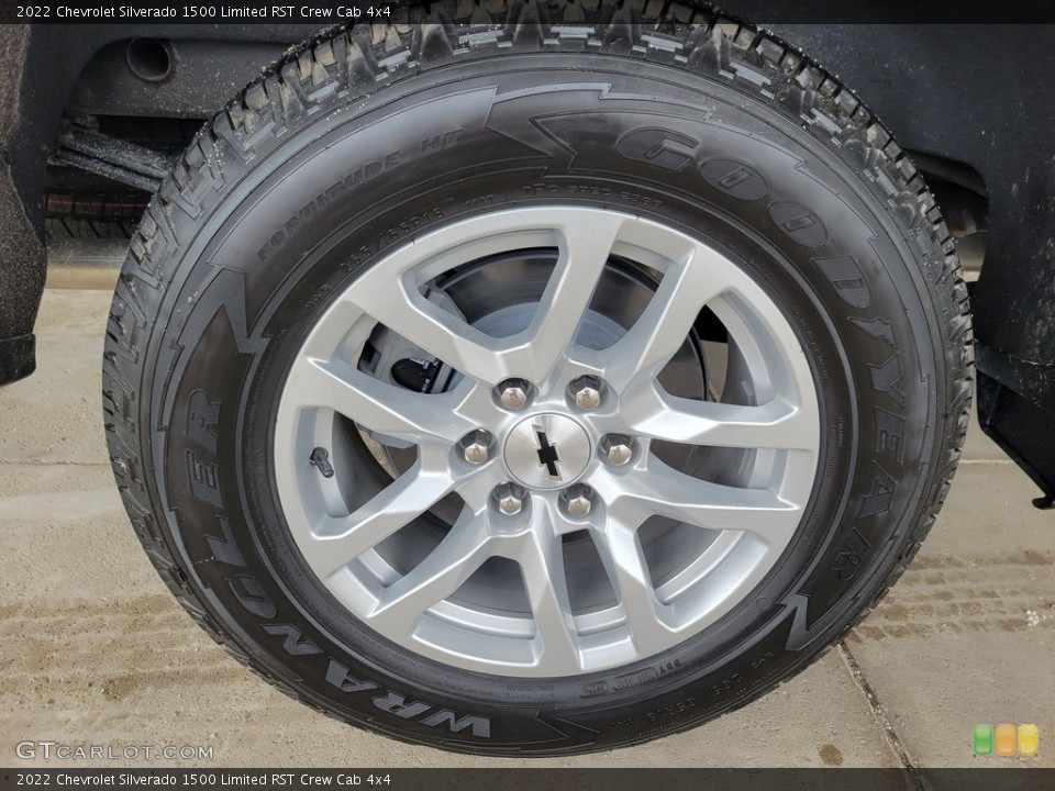 2022 Chevrolet Silverado 1500 Limited RST Crew Cab 4x4 Wheel and Tire Photo #144145215