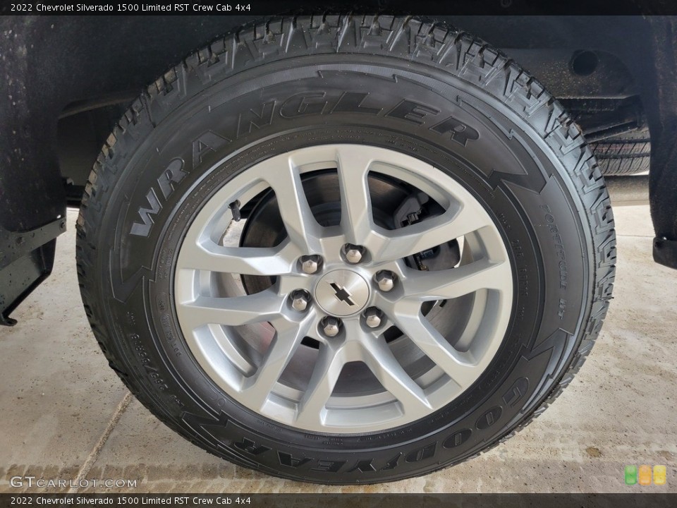 2022 Chevrolet Silverado 1500 Limited RST Crew Cab 4x4 Wheel and Tire Photo #144145239