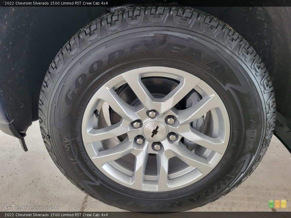 2022 Chevrolet Silverado 1500 Limited RST Crew Cab 4x4 Wheel and Tire Photo #144145257