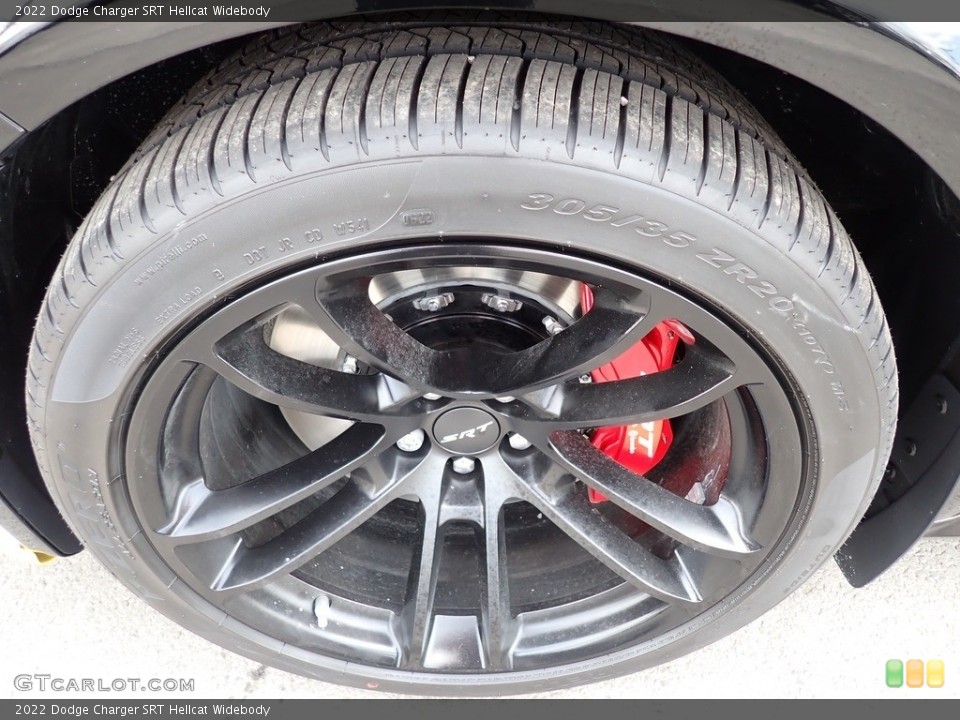2022 Dodge Charger SRT Hellcat Widebody Wheel and Tire Photo #144146544