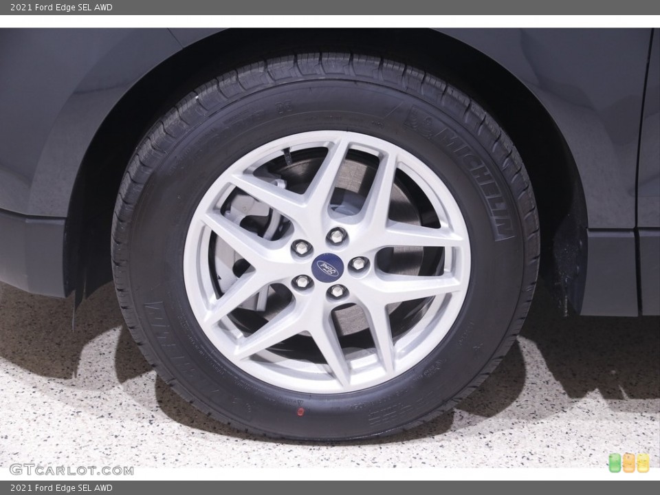 2021 Ford Edge SEL AWD Wheel and Tire Photo #144148761