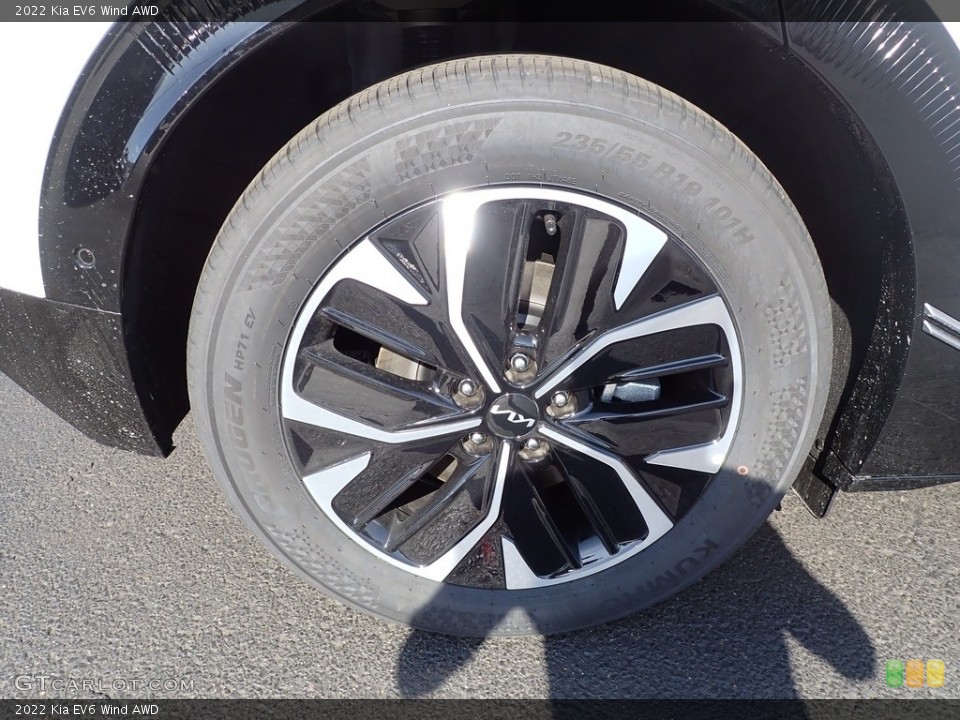 2022 Kia EV6 Wind AWD Wheel and Tire Photo #144152767