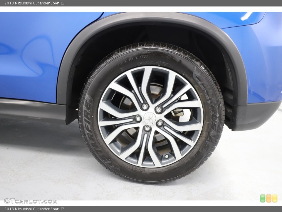 2018 Mitsubishi Outlander Sport ES Wheel and Tire Photo #144153262