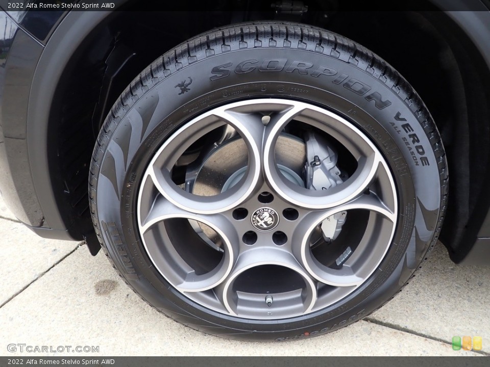 2022 Alfa Romeo Stelvio Sprint AWD Wheel and Tire Photo #144158092