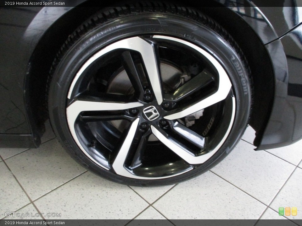 2019 Honda Accord Sport Sedan Wheel and Tire Photo #144162363