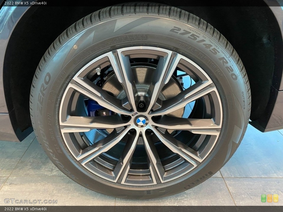 2022 BMW X5 xDrive40i Wheel and Tire Photo #144167392