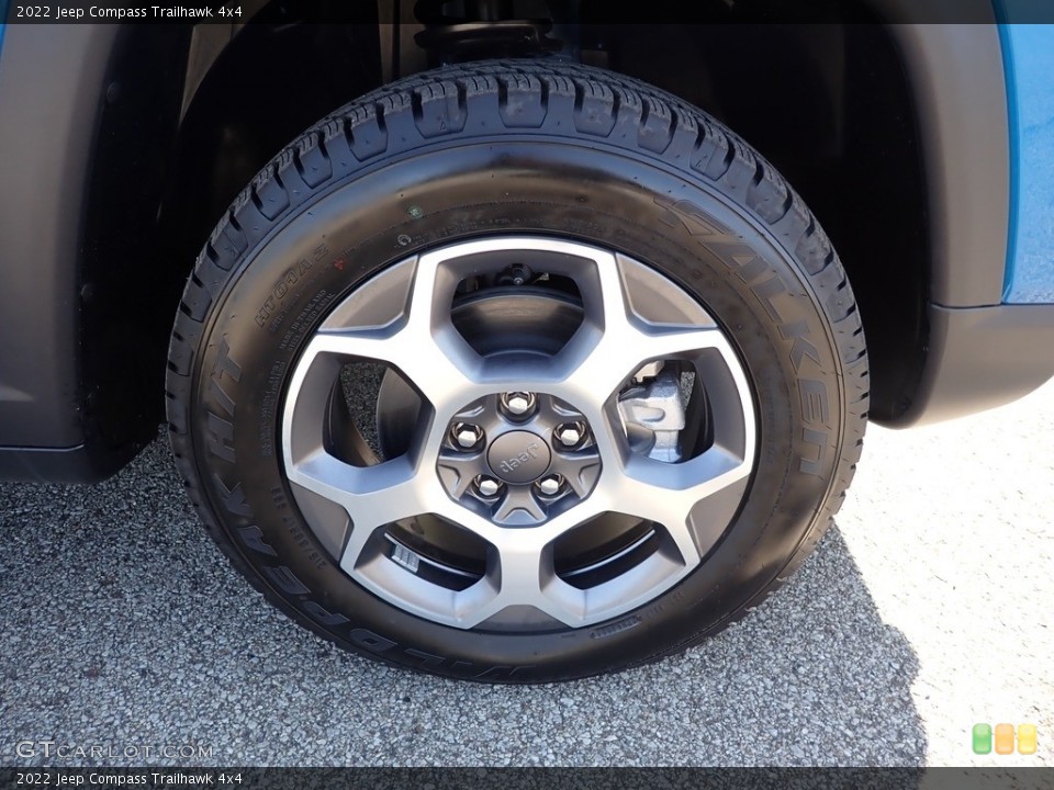 2022 Jeep Compass Trailhawk 4x4 Wheel and Tire Photo #144169867