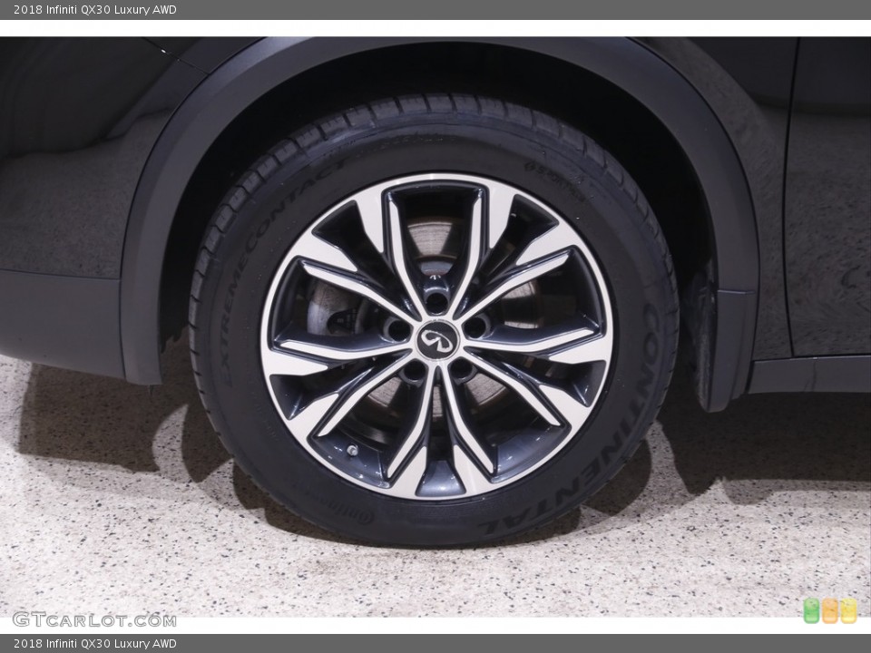 2018 Infiniti QX30 Luxury AWD Wheel and Tire Photo #144171574