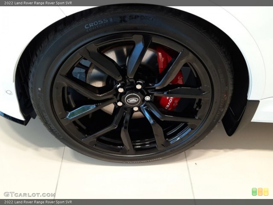2022 Land Rover Range Rover Sport SVR Wheel and Tire Photo #144173563