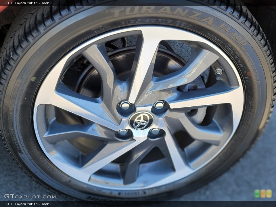 2018 Toyota Yaris 5-Door SE Wheel and Tire Photo #144173728