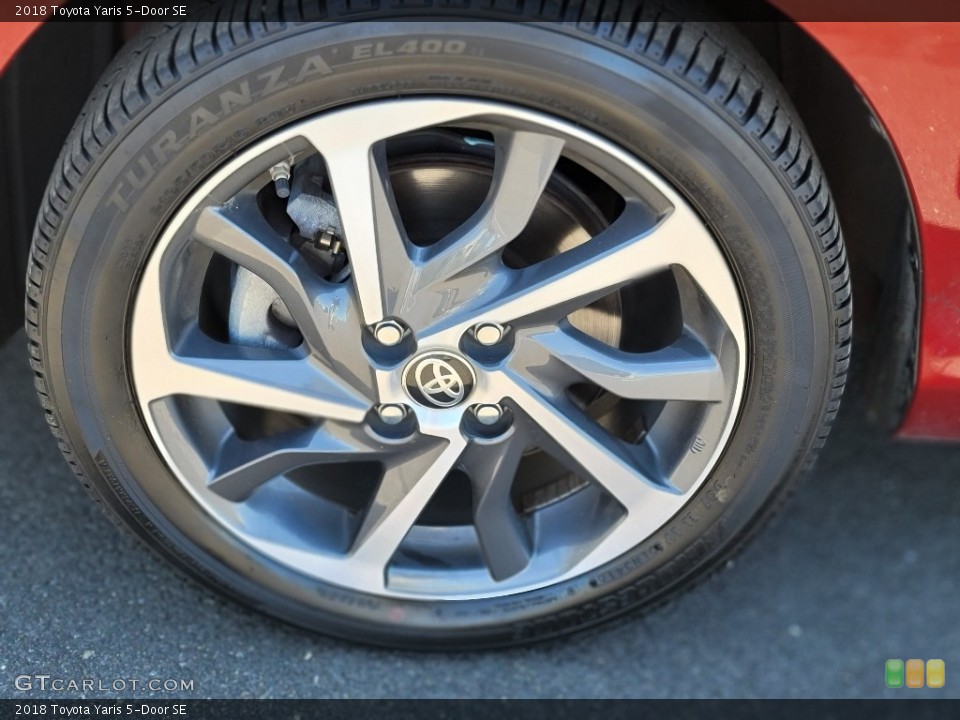 2018 Toyota Yaris 5-Door SE Wheel and Tire Photo #144173767