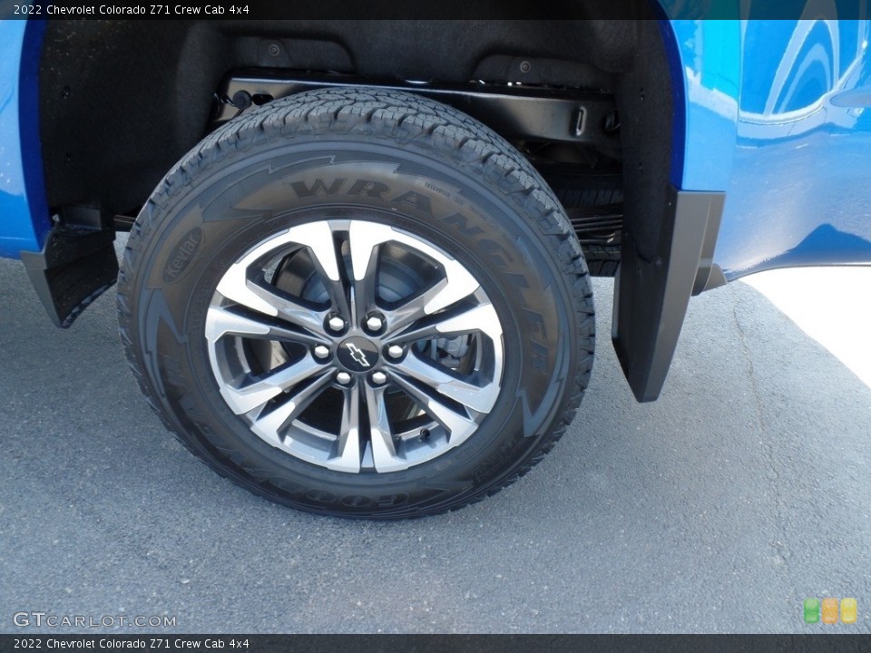 2022 Chevrolet Colorado Z71 Crew Cab 4x4 Wheel and Tire Photo #144177557