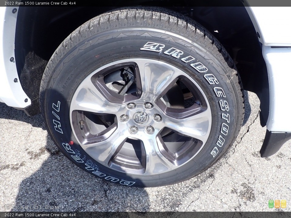 2022 Ram 1500 Laramie Crew Cab 4x4 Wheel and Tire Photo #144184743
