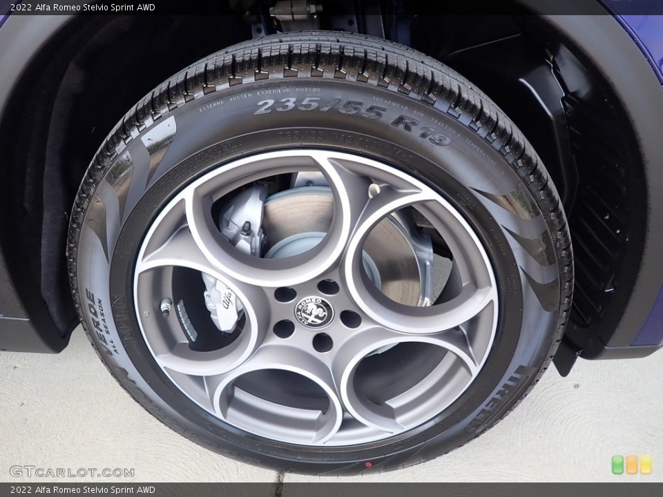 2022 Alfa Romeo Stelvio Sprint AWD Wheel and Tire Photo #144188052