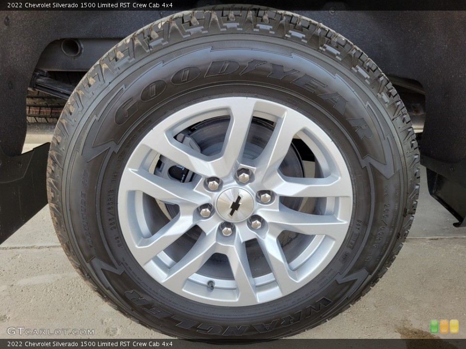 2022 Chevrolet Silverado 1500 Limited RST Crew Cab 4x4 Wheel and Tire Photo #144190773
