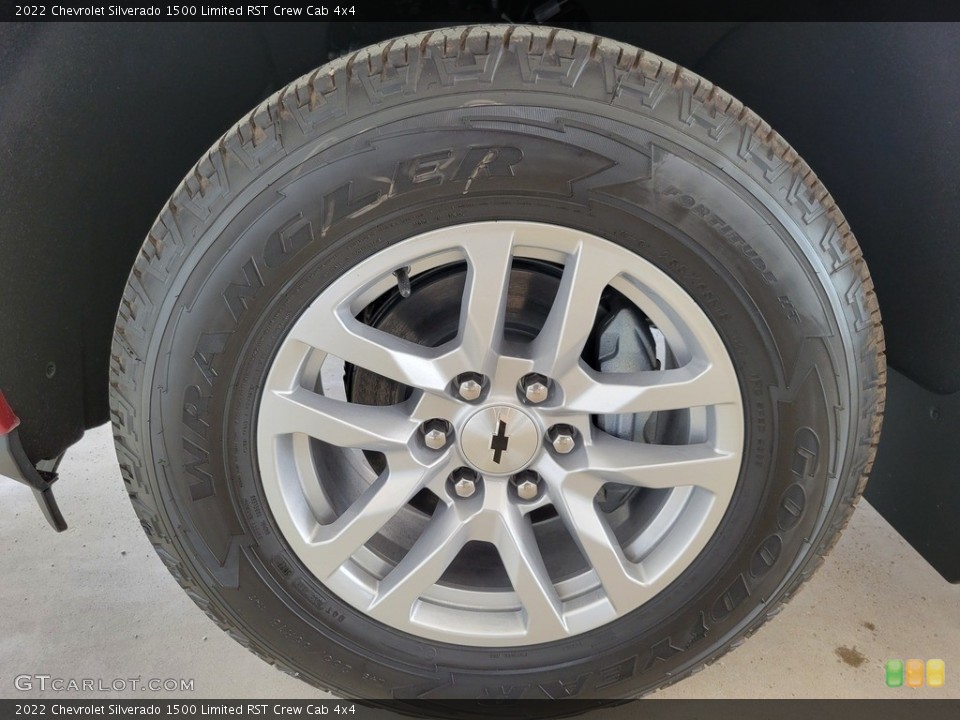 2022 Chevrolet Silverado 1500 Limited RST Crew Cab 4x4 Wheel and Tire Photo #144190821