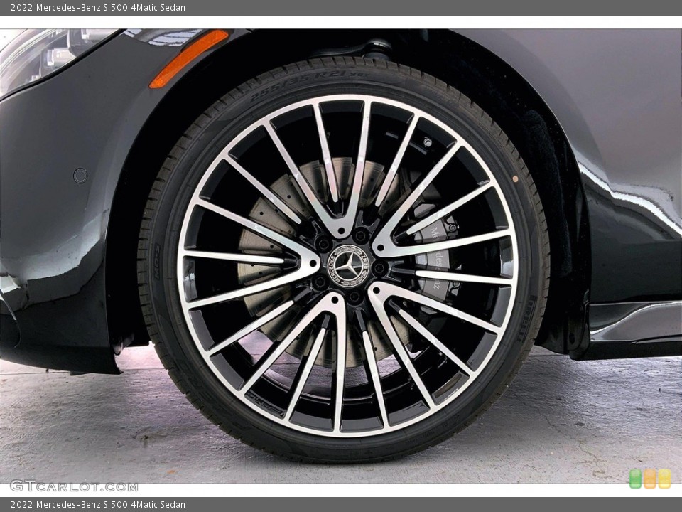 2022 Mercedes-Benz S 500 4Matic Sedan Wheel and Tire Photo #144190863